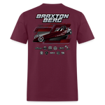 Braxton Berg | 2025 | Adult T-Shirt - burgundy
