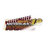 Nicholas Massirio | 2025 |  Kiss-Cut Vinyl Decal - transparent glossy
