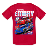 Embry Racing | 2026 | Youth T-Shirt - red
