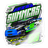 C & S Racing | 2026 | Kiss-Cut Vinyl Decal 2 - white glossy