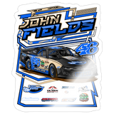 John Fields | 2026 | Kiss-Cut Vinyl Decal 2 - white glossy