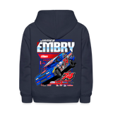 James Embry | Embry Racing | 2026 | Youth Hoodie - navy