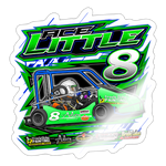 Ace Little | 2025 |  Kiss-Cut Vinyl Decal 2 - white glossy