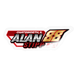 Alan Stipp | 2025 |  Kiss-Cut Vinyl Decal - transparent glossy
