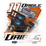 Domenico Daigle | 2026 | Kiss-Cut Vinyl Decal 2 - transparent glossy