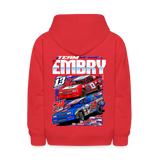 Embry Racing | 2026 | Youth Hoodie - red