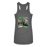 JP Motorsports | 2025 | Women’s Racerback Tank - charcoal