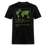 A Strange Game - War Games Inspired | Adult T-Shirt - black