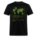 A Strange Game - War Games Inspired | Adult T-Shirt - black