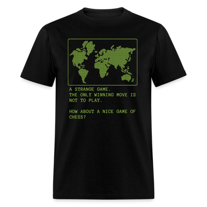 A Strange Game - War Games Inspired | Adult T-Shirt - black