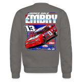 James Dale | Embry Racing | 2026 | Adult Crewneck Sweatshirt - asphalt gray