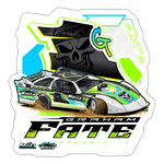 Graham Fate | 2025 |  Kiss-Cut Vinyl Decal 2 - white matte