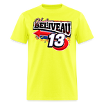 Hudson Beliveau | 2025 | Adult T-Shirt - safety green