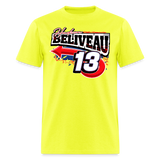 Hudson Beliveau | 2025 | Adult T-Shirt - safety green