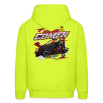 Quinn Comen | 2025 | Adult Hoodie - safety green