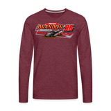 Brody Brandon | 2025 | Men's LS T-Shirt - heather burgundy