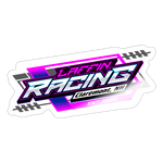 Laffin Racing | 2025 | Kiss-Cut Vinyl Decal - white glossy