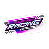 Laffin Racing | 2025 | Kiss-Cut Vinyl Decal - white glossy