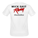 Mick East | 2025 | Men’s Moisture Wicking Performance T-Shirt 2 - white