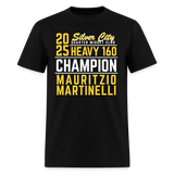 Mauritzio Martinelli | 2025 Champ | Adult T-Shirt - black