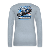 Derek Robbie | 2026 | Women's LS T-Shirt - heather ice blue