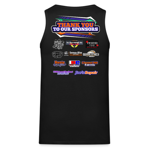 Pist-N-Broke Motorsports | 2025 | Men's Tank - black