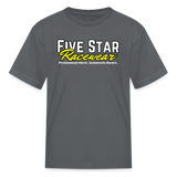 Five Star Racewear | Youth T-Shirt - charcoal