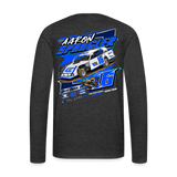 Aaron Spangler | 2024 | Adult LS T-Shirt - charcoal grey