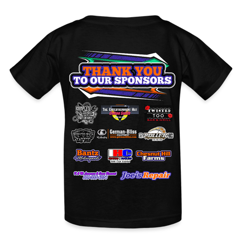 Pist-N-Broke Motorsports | 2025 | Youth T-Shirt - black