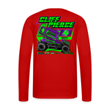 Cliff Pierce | 2024 | Men's LS T-Shirt - red
