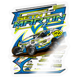 Seth Martin | 2026 | Kiss-Cut Vinyl Decal 2 - transparent glossy