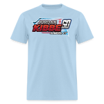 Jordan Kibbe | 2025 | Adult T-Shirt - powder blue