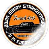 Tim Garrison | 2023 | Kiss-Cut Vinyl Decal 2 - white glossy