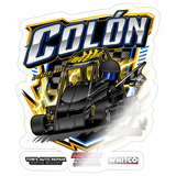Javian Colon | 2026 | Kiss-Cut Vinyl Decal 2 - white glossy