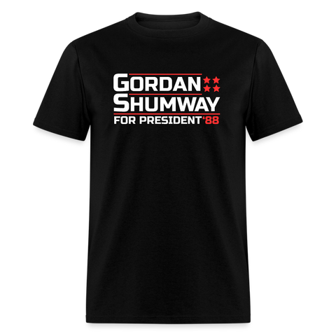 Gordon Shumway For President 88 | Adult T-Shirt - black