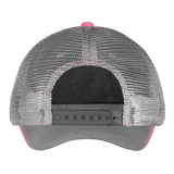 Jeff Hall | 2025 | Dyed Trucker Hat - washed pink / silver 