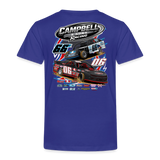 Campbell & Sons Racing | 2026 | Toddler T-Shirt - royal blue