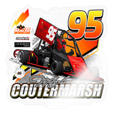 Myles Countermarsh | 2025 |  Kiss-Cut Vinyl Decal 2 - transparent glossy