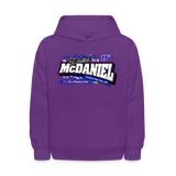 David McDaniel | 2026 | Youth Hoodie - purple
