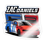 Zac Daniels | 2024 |  Kiss-Cut Vinyl Decal 2 - white glossy
