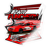 Phil Funcheon | 2025 |  Kiss-Cut Vinyl Decal 2 - transparent glossy