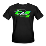 C & S Racing | 2026 | Men’s Moisture Wicking Performance T-Shirt 2 - black