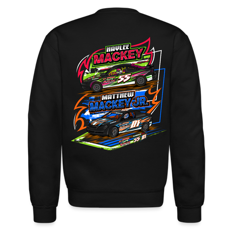 Mackey Racing | 2025 | Adult Crewneck Sweatshirt - black