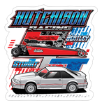 Hutchison Racing | 2024 | Kiss-Cut Vinyl Decal 2