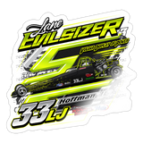 Lane Evilsizer | 2025 |  Kiss-Cut Vinyl Decal 2 - white glossy