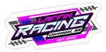 Laffin Racing | 2025 | Kiss-Cut Vinyl Decal