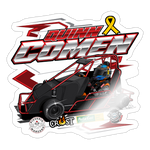 Quinn Comen | 2025 |  Kiss-Cut Vinyl Decal 2 - white glossy