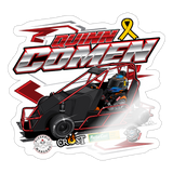 Quinn Comen | 2025 |  Kiss-Cut Vinyl Decal 2 - white glossy