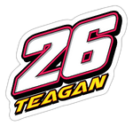 Dakota and Teagan Cook | 2025 | Kiss-Cut Vinyl Decal 4