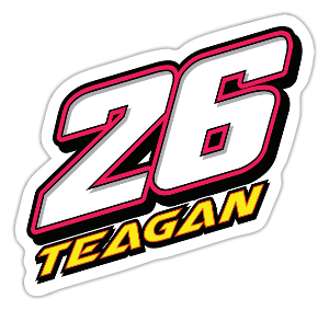 Dakota and Teagan Cook | 2025 | Kiss-Cut Vinyl Decal 4